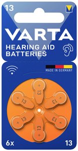 Ogniwo guzikowe Varta Hearing Aid PR48 cynkowo-powietrzne 1.4 V 6 szt.