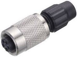 Złącze okrągłe binder 99-0076-102-03, Ilość styków: 3, 1 szt.