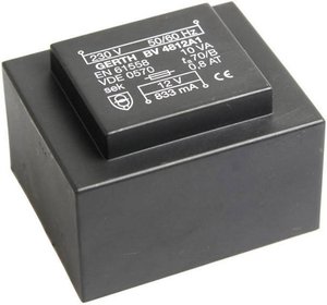Transformator do PCB, EI 48/16,8  Gerth PT482401 230 V N/A N/A 10 VA