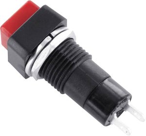 Przełącznik wciskany TRU COMPONENTS TC-DS311RT TC-DS311RT, 12 mm, 1 szt.
