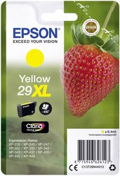Epson atrament T2994, 29XL tusz oryginalny  Żółty C13T29944012