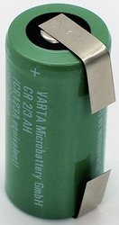 Bateria CR 2/3 AH Varta 6215 ULF, 3 V, 1500 mAh, litowe, U-końcówka do lutowania, 1 szt.