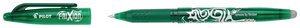 Pióro kulkowe PILOT FriXion Ball 0.4mm kolor pisania: zielona okrągła stalówka nieusuwalna Pióro kulkowe Pilot FriXion Ball 0.4 mm zielony
