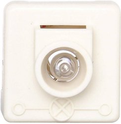 Lampa żarowa do przełączników i przycisków natynkowa wilgotne pomieszczenie Lampa jarzeniowa Płytka przycisku Kopp BlueElectric 325900005, biały