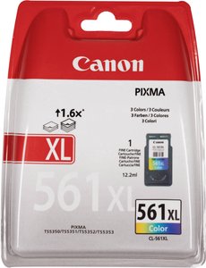 Canon atrament CL-561XL tusz oryginalny  Cyjan, Magenta, Żółty 3730C001