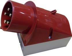 Złącze męskie ścienne CEE MENNEKES 354 32 A 400 V