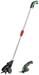 Nożyce do trawy, Nożyce do krzewów Bosch Home and Garden Isio zaw. akumulator, zaw. ładowarkę, z przedłużeniem, z przystawką do cięcia trawy 3.6 V Li-Ion