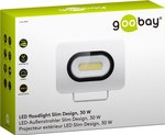 Reflektor zewnętrzny LED, 30 W, Goobay Slim Design