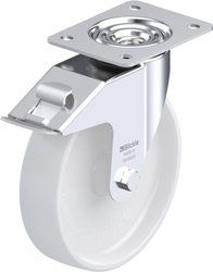 Kółko z systemem blokowania Blickle LE-PO 200G-FI, średnica: 200 mm, obrotowe