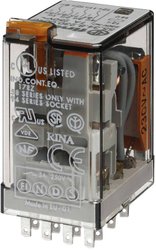 Przekaźnik wtykowy Finder 55.34.8.230.0054 55.34.8.230.0054, monostabilny, 1 cewka, 250 V/AC, 7 A, 1 szt.