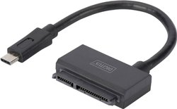 adapter USB, SATA Digitus DA-70327 DA-70327, [1x złącze męskie USB-C 3.2 (USB 3.1) - 1x złącze żeńskie SATA 15+7-pin]