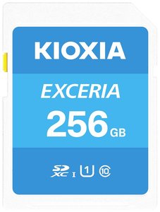 Karta pamięci SDXC Kioxia LNEX1L256GG4, 256 GB, UHS-I, 100 MB/s