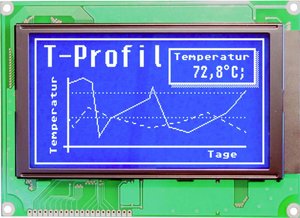 Wyświetlacz LCD DISPLAY VISIONS EAW240-7KHLW    (S x W x G) 144 x 104 x 14.3 mm