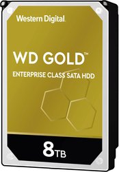 Western Digital Gold™ 8 TB  Dysk twardy wewnętrzny, 3,5'' (8,9 cm) SATA III WD8004FRYZ Opakowanie zastępcze