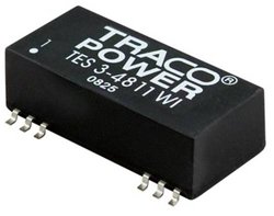 Przetwornica DC/DC, SMD TracoPower TES 3-4823WI TES 3-4823WI, SMD, 3 W, 15 V/DC, -15 V/DC, 100 mA, 1 szt.
