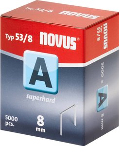 Zszywki z cienkiego drutu - typ 53 Zszywki Novus 042-0517, 5000 szt.