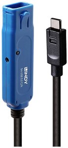 Kabel USB LINDY 43380, USB 3.2 Gen1, Złącze żeńskie USB-A, Złącze męskie USB-C®, 5.00 m