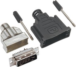 Wtyk DVI BKL Electronic 908002, ekranowany, 24+5-pin, złocony
