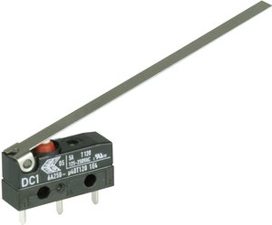 Mikroprzełącznik DC1C-H1LD 250 V/AC 6 A 1 x wł/(wł) ZF IP67 chwilowy 1 szt.