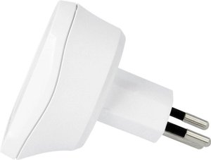 Adapter podróżny Skross 1.500205 wtyczka szwajcarska, 10A/250 V, biały