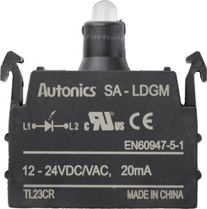 TRU COMPONENTS SA-LDGM Element LED   zielony  12 V, 24 V 1 szt.