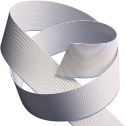 Kabel płaski, taśmowy 3M FBC HF365/10 100, 30 V, 10 x, Produkty w metrach bieżących