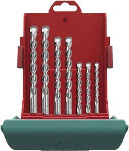 Zestaw wierteł udarowych Heller Bionic 16315 6 5 mm, 6 mm, 6 mm, 8 mm, 8 mm, 10 mm, 12 mm 1 zest.