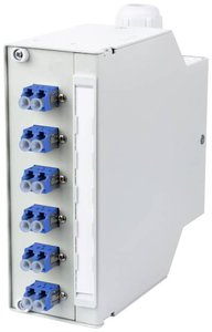 Patchpanel do światłowodu Metz Connect OpDAT REGpro splice 6xLC-Duplex OS2 15024A97406-E, 1 szt.
