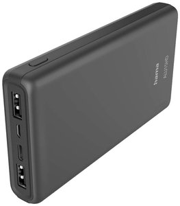 Powerbank Hama ALU15HD 15000 mAh  LiPo USB-A, USB-C®