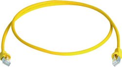 Kabel LAN Telegärtner L00006A0051, 1 szt., RJ45, CAT 6a, S/FTP, 25.00 m, żółty