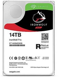 Seagate IronWolf Pro 14 TB  Dysk twardy wewnętrzny, 3,5'' (8,9 cm) SATA III ST14000NE0008 Opakowanie zastępcze