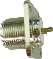 Złącze UHF TRU COMPONENTS  740934 złącze żeńskie do wbudowania pionowego 50 Ω 1 szt.