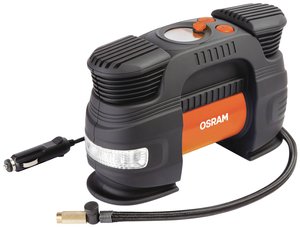 OSRAM OTI830 Kompresor TYREinflate 830 5.5 bar automatyczne wyłączanie, cyfrowy wyświetlacz, z lampą roboczą, z funkcją powerbanku, z torbą do przenoszenia