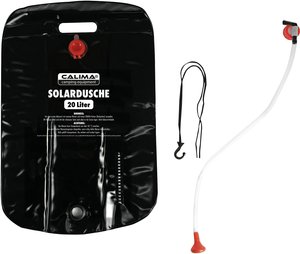 Prysznic solarny z PVC o pojemności 20 l Prysznic kempingowy Calima 46024 1 szt.