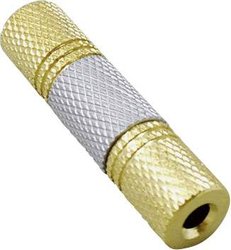 Adapter jack złącze żeńskie jack 3,5 mm - złącze żeńskie jack 3,5 mm Stereo BKL Electronic 1103097 1 szt.