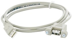 Kabel USB Murr Elektronik 4000-68000-9040110, Złącze żeńskie USB-A, Złącze męskie USB-A, 1.00 m