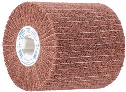 PFERD 44641112 Wałek szlifierski z włókniny POLINOX PNZ Ø 100 x 100 mm rowek 19 mm A 120 / F do dokładnego szlifowania i wykańczania 100 mm 1 szt.