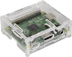 Obudowa przezroczysta akrylowa do Raspberry PI A+  Obudowa Raspberry Pi®, przeźroczysty