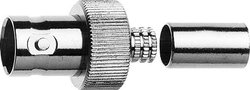 Złącze BNC Telegärtner J01001A0073 J01001A0073 złącze żeńskie proste 50 Ω 1 szt.