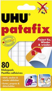 Podkładki samoprzylepne Patafix  UHU  48810 80 szt.