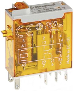 Przekaźnik wtykowy Finder 46.52.8.230.5040 46.52.8.230.5040, monostabilny, 1 cewka, 440 V/AC, 8 A, 1 szt.