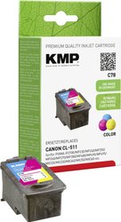 Tusz KMP C78 = Canon CL-511, zamiennik, kolor