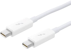 Kabel Thunderbolt Apple (2 m) – dwa razy szybszy niż USB 3.0. Kabel Thunderbolt Apple Thunderbolt-kabel MD861ZM/A, 2.00 m