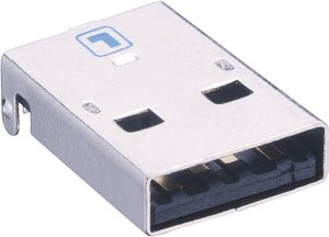 Złącze męskie USB Lumberg 2410 08, 1 szt.