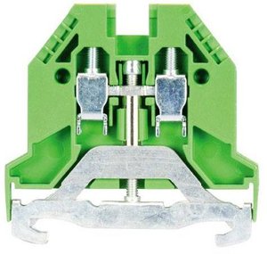 Zacisk uziemiający Wieland WK 2,5 SL/35 Ziel./   Żół.