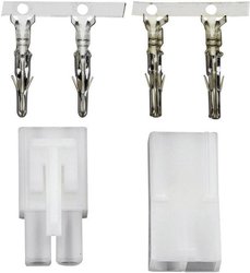 Złącze męskie akumulatora, Złącze żeńskie akumulatora Tamiya Modelcraft 223979  1 par(a)