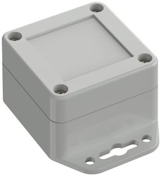 Obudowa kołnierza TRU COMPONENTS TC-10860396, (D x S x W) 60 x 60 x 40.10 mm, poliwęglan, 1 szt.