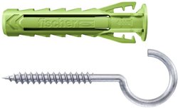 Kotwa rozporowa fischer SX Plus Green 6 x 30 RH z okrągłym hakiem Kołek ekspansywny Fischer SX Plus Green 567870 6 mm 4 szt.