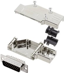 Zestaw listew męskich D-Sub encitech DCMR-FK-15-HDP26-K 6355-0066-02, rzędy: 3, styki: 26, 90 °, 1 zest.