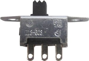 TRU COMPONENTS TC-R13-603C-05 Przełącznik suwakowy 250 V/AC 3 A 1 x wł/wł 1 szt.